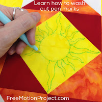 How to wash out pen marks